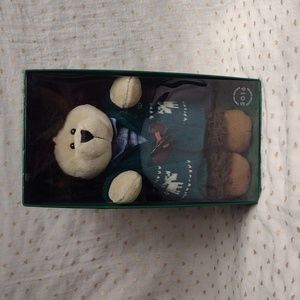 Starbucks Home for the Holidays Bearista Boy Bear 2016 Limited Edition NWT